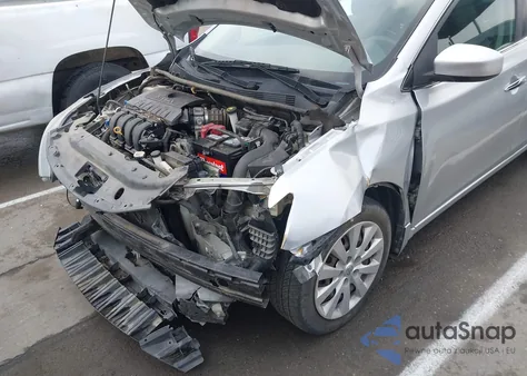 2017 Nissan Sentra S из США, поврежденный, VIN 3N1AB7AP0HY224151